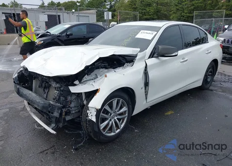 2015 Infiniti Q50 Premium z USA, uszkodzony, nr VIN JN1BV7AR4FM396034